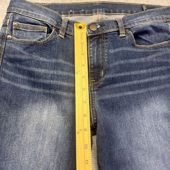 Calvin Klein Women’s Bootcut Jeans Mid Rise Med Blue Wash size 10 - Picture 3 of 10